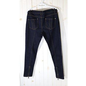 Burberry Brit Burrington Skinny Jean W/ Zip Ankle